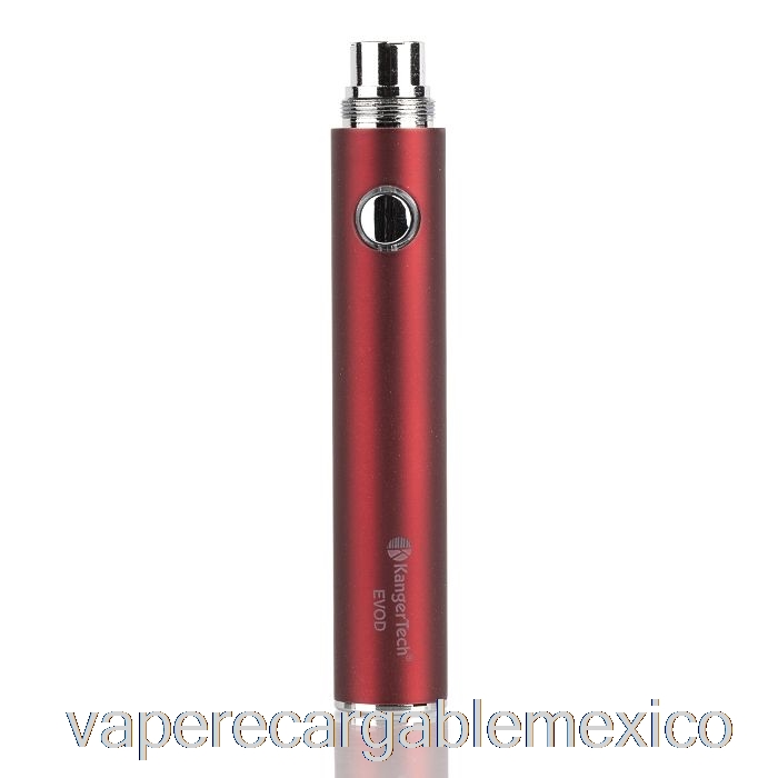 Vape Recargable Kanger Evod 650mah / 1000mah Batería 1000mah - Rojo